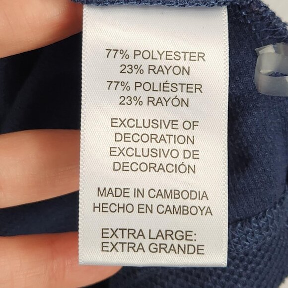 Tommy Bahama Sweater Mens XL Blue Lightweight Crew Neck Casual Pullover - Picture 8 of 12